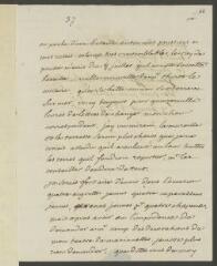 4 vues  - V[oltaire]. Lettre autographe, signée d\'une initiale, à [Jean-]R[obert] Tronchin, à Lyon.- 7 août [1759] (taxe et marque postales) (ouvre la visionneuse)