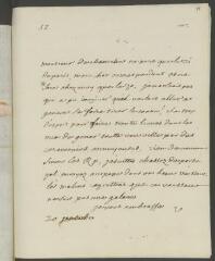 4 vues  - V[oltaire]. Lettre autographe, signée d\'une initiale, à J[ean-]R[obert] Tronchin, à Lyon.- 20 octobre (récrit sur janvier) [1759] (taxe et marque postales) (ouvre la visionneuse)
