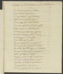 4 vues  - [Joseph-François-Edouard Corsembleu] Desmahis. Copie d\'une \'Epitre à M. de Voltaire\', en vers, de la main de François Tronchin.- [Juin 1756] (ouvre la visionneuse)