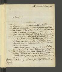 4 vues  - De Lorme. Lettre autographe signée à [François] Tronchin des Délices.- Paris, 13 mars 1789 (ouvre la visionneuse)