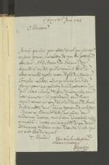 4 vues  - Wagnière, [Jean-Louis]. Lettre autographe signée à F[rançois Tronchin], aux Délices.- Ferney, 31 janvier 1784. (ouvre la visionneuse)