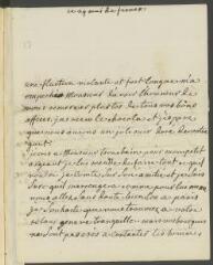 4 vues  - Denis, [Marie-Louise]. Lettre autographe signée à [Ami] Camp, \'chez M. Coudere\' [id est Jean Couderc] à Lyon.- Ferney, 24 mai [1766] (taxe et marque postales) (ouvre la visionneuse)