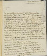 4 vues  - La Rochefoucauld, [duchesse ] d\'Anville,[Marie-Louise-Nicole de]. Lettre autographe signée à [Jacob] Tronchin-Calandrini.- Paris, 13 janvier 1763 (taxe postale) (ouvre la visionneuse)