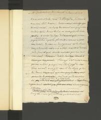 9 vues  - [Tronchin, François]. Brouillon autographe non signé d\'une lettre à Voltaire.- Samedi 3 janvier 1756 (ouvre la visionneuse)