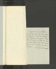 4 vues  - [Grimm, Friedrich Melchior]. Billet autographe non signé à [François] \'Tronchin des Délices\', à Paris.- \'Dimanche\' [avril 1772, juillet 1780 ou janvier 1782] (ouvre la visionneuse)