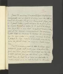 4 vues  - [Grimm, Friedrich Melchior]. Lettre autographe non signée [à François Tronchin]. - Paris, 8 janvier 1781 (ouvre la visionneuse)