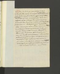 2 vues  - [Tronchin, François]. Brouillon autographe non signé d\'une lettre à [Friedrich Melchior] Grimm - 29 novembre 1780 (ouvre la visionneuse)