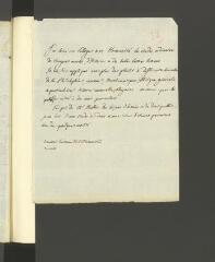 4 vues  - [Le Fort, Jacques (1757-1826)]. Note autographe non signée sur ses études, établie à l\'intention de François Tronchin.- [Circa 20 novembre 1780] (ouvre la visionneuse)