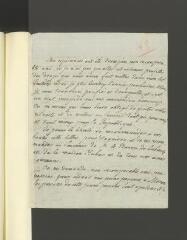 4 vues  - [Grimm, Friedrich Melchior]. Lettre autographe non signée [à François Tronchin].- Paris, 17 novembre 1782 (ouvre la visionneuse)
