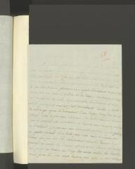 4 vues  - [Grimm, Friedrich Melchior]. Lettre autographe non signée [à François Tronchin].- Paris, 14 novembre 1783 (ouvre la visionneuse)