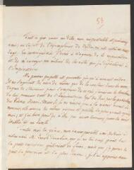 4 vues  - [Grimm, Friedrich Melchior]. Lettre autographe non signée [à François Tronchin].- Paris 20 juin 1785 (ouvre la visionneuse)