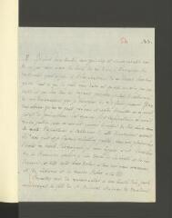 4 vues  - [Grimm, Friedrich Melchior]. Lettre autographe non signée [à François Tronchin].- Paris, 11 septembre 1786 (ouvre la visionneuse)