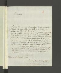 4 vues  - Gorani, [Giuseppe] Joseph, comte. Lettre autographe signée à François Tronchin.- Milan, 26 décembre 1784 (ouvre la visionneuse)
