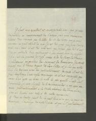 4 vues  - [Grimm, Friedrich Melchior]. Lettre autographe non signée [à François Tronchin].- Paris, 6 janvier 1787 (id est 1788) (ouvre la visionneuse)