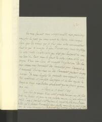 4 vues  - [Grimm, Friedrich Melchior]. Lettre de condoléances autographe non signée [à François Tronchin].- Paris, 15 août 1788 (ouvre la visionneuse)