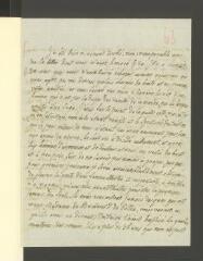 4 vues  - [Grimm, Friedrich Melchior]. Lettre autographe non signée [à François Tronchin].- Paris, chaussée d\'Antin, 10 décembre 1789 (ouvre la visionneuse)