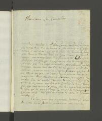 4 vues  - Gorani, [Giuseppe] Joseph, comte. Lettre autographe signée à François Tronchin.- Milan, 15 mai 1786 (ouvre la visionneuse)
