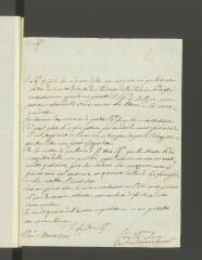 4 vues  - Grimani Corner, Cécilia. Lettre autographe signée à [François Tronchin].- 5 mars 1785 (ouvre la visionneuse)