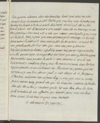 6 vues  - [Harcourt, Henri-Claude d\']. Lettre autographe non signée à [François] Tronchin, rue des Chaudronniers, à Genève.- Allaman, 31 janvier [1767] (ouvre la visionneuse)