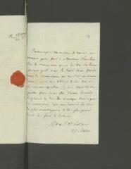 2 vues  - Mallet, P[aul]-H[enri]. Lettre autographe signée à [François] Tronchin, aux Délices.- [Juillet-août 1779] (ouvre la visionneuse)