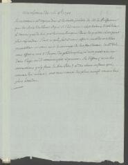 2 vues  - [Tronchin, François]. Copie autographe non signée d\'une lettre à [Pierre Picot].- 26 [id est 25] octobre 1791 (ouvre la visionneuse)