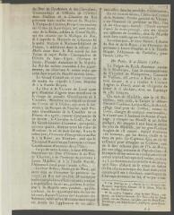 2 vues  - Coupure de la [Gazette de France] du mardi 4 janvier 1780, annonçant Mes Récréations dramatiques parmi les livres nouveaux. Imprimé (ouvre la visionneuse)