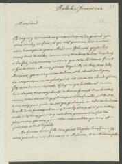 4 vues  - Rieu, [Henri]. Lettre autographe signée à [François] Tronchin.- Rolle, 22 janvier 1784 (taxe postale) (ouvre la visionneuse)