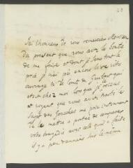 5 vues  - Necker, [Jacques]. Lettre autographe signée, l\'adrese non autographe, à [François] Tronchin, à Genève.- 12 avril 1784 (marque postale) (ouvre la visionneuse)