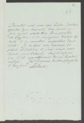4 vues  - Le Fort, [Louis-Charles-Auguste]. Lettre autographe signée à [François] Tronchin, aux Délices.- [Printemps 1784] (ouvre la visionneuse)