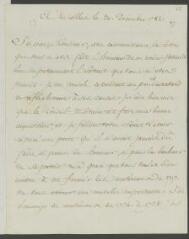 4 vues  - Clermont-Tonnerre, [Stanislas] de. Lettre non autographe signée [à François Tronchin].- Versailles, 30 décembre 1782 (ouvre la visionneuse)