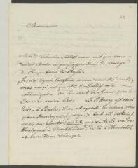 4 vues  - Montolieu, B[aron Louis] de. Lettre autographe signée [à François Tronchin].- Lausanne, 15 juillet 1784 (ouvre la visionneuse)