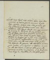 4 vues  - Burteur, [Jeanne-Jaquette, épouse d\'Antoine-Jean-Gabriel] Lebault. Lettre autographe signée [à François Tronchin].- Aloxe, 22 novembre 1784 (ouvre la visionneuse)