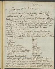 4 vues  - Liotard, J[ean-]E[tienne]. Lettre autographe signée à François Tronchin, aux Délices, à Genève.- 31 décembre 1777 (taxes postales) (ouvre la visionneuse)