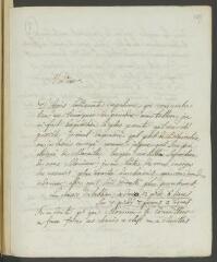 4 vues  - Saint-Ours, Jean-]P[ierre]. Lettre autographe signée [à François Tronchin].- Rome 1er juillet 1791 (ouvre la visionneuse)