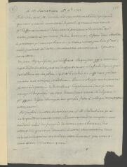 4 vues  - [Tronchin, François ]. Copie autographe non signée d\'une lettre à [Jean-Pierre] Saint-Ours.- 15 novembre 1791 (ouvre la visionneuse)