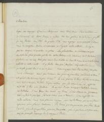 4 vues  - De la Rive, P[ierre-]L[ouis]. Lettre autographe signée à [François] Tronchin, à Genève.- Dresde, 12 juin 1784 (taxes et annotations postales) (ouvre la visionneuse)