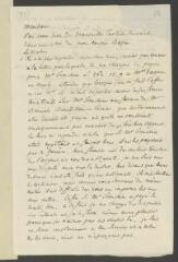 4 vues  - De la Rive, P[ierre-]L[ouis]. Lettre autographe signée à [François] Tronchin, aux Délices.- 8 janvier 1792 (ouvre la visionneuse)
