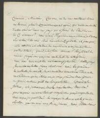 4 vues  - De la Rive, P[ierre-]L[ouis]. Lettre autographe signée à [François] Tronchin, à Genève.- [Fin 1783-début 1784] (ouvre la visionneuse)