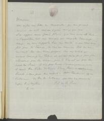2 vues  - De la Rive, P[ierre-]L[ouis]. Lettre autographe signée à [François] Tronchin, aux Délices.- 13 [? 1791-1794] (ouvre la visionneuse)