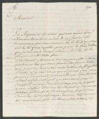 4 vues  - Devigneux, [Jérôme]. Lettre autographe signée à [François] Tronchin, à Genève.- Mannheim, 8 février 1785 (taxes postales) (ouvre la visionneuse)