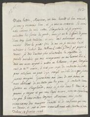 2 vues  - [Tronchin, François]. Copie contemporaine non autographe d\'une lettre [à Jérôme Devigneux].- Délices, 18 février 1785 (ouvre la visionneuse)