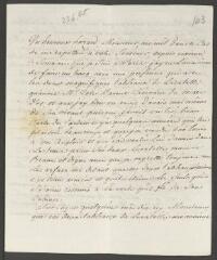 6 vues  - Devigneux, [Jérôme]. Lettre autographe signée [à François Tronchin].- Paris, 23 juin 1785 (ouvre la visionneuse)