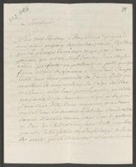 6 vues  - Devigneux, [Jérôme]. Lettre autographe signée [à François Tronchin].- Mannheim, 31 janvier 1786 (ouvre la visionneuse)