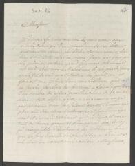 4 vues  - Devigneux, [Jérôme]. Lettre autographe signée à [François] Tronchin, à Genève.- Mannheim, 30 avril 1786 (marque et taxes postales) (ouvre la visionneuse)