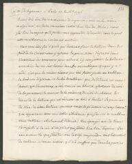 4 vues  - [Tronchin, François]. Copie autographe non signée d\'une lettre à [Jérôme] Devigneux, à Paris.- 27 juillet 1786 (ouvre la visionneuse)