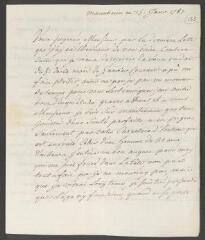 6 vues  - Devigneux, [Jérôme]. Lettre autographe signée [à François Tronchin].- Mannheim, 15 janvier 1787 (taxes postales) (ouvre la visionneuse)