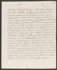 4 vues  - Devigneux, [Jérôme]. Lettre autographe signée à [François] Tronchin, aux Délices, près Genève.- Mannheim, 30 mars 1790 (taxes postales) (ouvre la visionneuse)