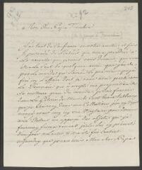 4 vues  - [Devigneux, Jérôme]. Lettre autographe signée [à François Tronchin].- Munich, 4 février 1792 (ouvre la visionneuse)