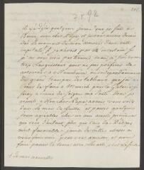 4 vues  - [Devigneux, Jérôme]. Lettre autographe signée à [François] Tronchin, aux Délices.- Berne, 7 mai 1792 (taxe postale) (ouvre la visionneuse)