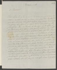 4 vues  - [Devigneux, Jérôme]. Lettre autographe signée à [François] Tronchin, à Genève.- Berne, dimanche 14 mai [1786] (taxe postale) (ouvre la visionneuse)